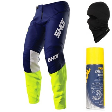 SHOT SPODNIE MOTOCROSS DEVO REFLEX BLUE 36