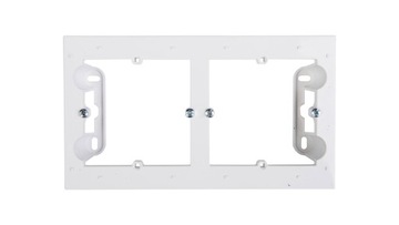 SIMON 54 PUSZKA NATYNKOWA PODWÓJNA BIAŁA DPN2/11