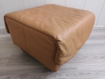 кожаный пуф 60x63x40 для кресла Camel