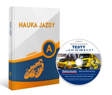 ZESTAW KSIĄŻKA+TESTY KATEGORIA A PRAWO JAZDY NA MOTOR 2024