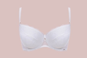 Biustonosz Alles Glow biały push-up 01 75D NOWOŚĆ