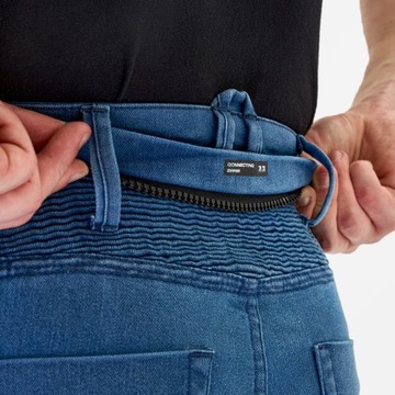 Spodnie motocyklowe Monolayer+ SHIMA ZENITH BLUE jeansy męskie GRATISY