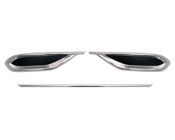 Рамка-пустышка выхлопных патрубков VW TIGUAN FL 2021-