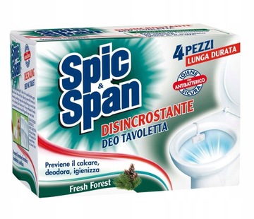 Spic&Span kostka do WC Fresh 4 szt