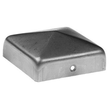 daszek metalowy na słup 120x120 mm surowy