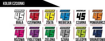 РАЗМЕРЫ ТОЛСТОВКИ ДЛЯ МОТОКРОССА QUAD ENDURO, принты с номерами