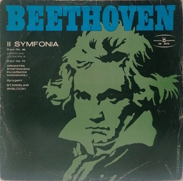 Beethoven II Symfonia D-dur, op. 36 LP SX0173 VG
