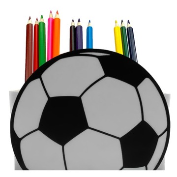 ЦВЕТНОЙ ОРГАНАЙЗЕР ЯЩИК ДЛЯ ФУТБОЛЬНЫХ ИНСТРУМЕНТОВ ЧЕХОЛ-КАРАНДАШ ДЛЯ ДЕТСКОГО СТОЛА БОЛЬШОЙ