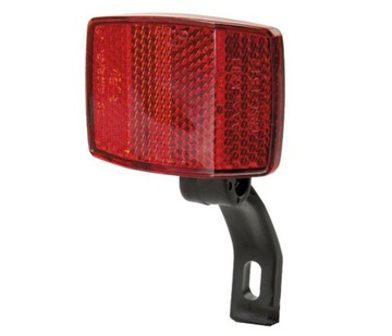 Велосипедный отражатель для передней и задней части велосипеда, красный