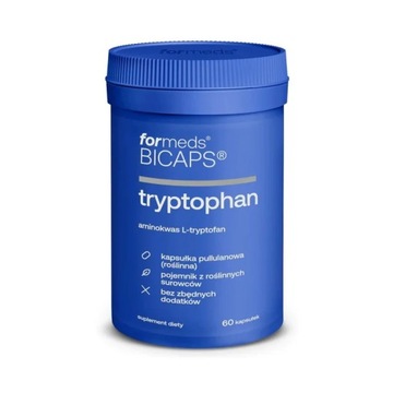 Formeds Bicaps Tryptophan Lęki Stres 60 kaps