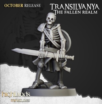 Skeleton Swordsmen #6 - Highlands Miniatures