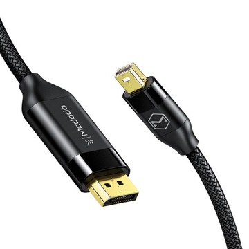 MCDODO KABEL PRZEWÓD MINI DISPLAY PORT 1.4 DP 4K 165HZ DO MONITORA HDR 2M