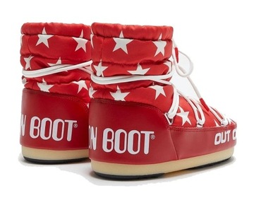 buty Tecnica Moon Boot Light Low Stars - Red/White