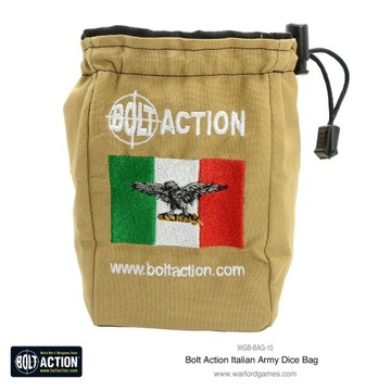 Bolt Action Italian Army Dice Bag - сумка для игральных костей