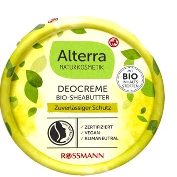 ALTERRA Dezodorant w Kremie z Bio Masłem Shea 50ml