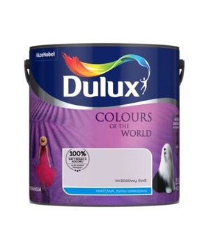 DULUX Kolory Świata Farba lateksowa ścienna 2,5 l WRZOSOWY ŚWIT