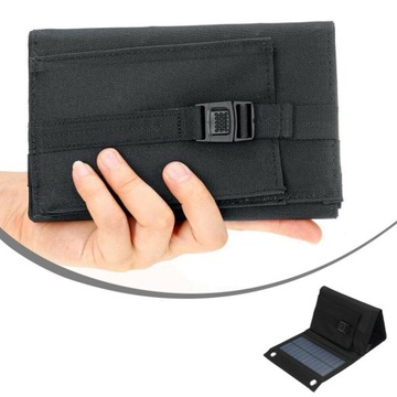 ПОРТАТИВНОЕ СОЛНЕЧНОЕ ЗАРЯДНОЕ УСТРОЙСТВО ТУРИСТИЧЕСКАЯ СКЛАДНАЯ СОЛНЕЧНАЯ ПАНЕЛЬ USB 10ВТ