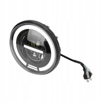 7 CALA LAMPA LED DO MOTOCYKLOWA CZARNY