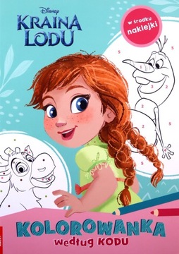 KRAINA LODU KOLOROWANKA WEDŁUG KODU KKO-9102 [KSIĄ