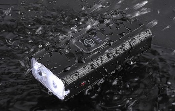 SUPERFIRE СВЕТОДИОДНАЯ ПЕРЕДНЯЯ ВЕЛОСИПЕДНАЯ ФАРА 600 ЛЮМЕН МОЩНАЯ АККУМУЛЯТОРНАЯ БАТАРЕЯ 2400 МАЧ