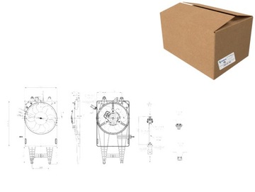 ABAKUS VENTILÁTOR CHLADIČŮ PUNTO II IDEA