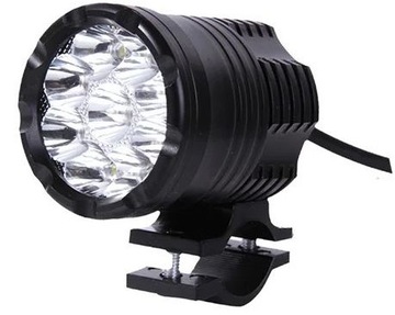 HALOGEN REFLEKTOR 9 LED ŚWIATŁA MOTOCYKLOWE