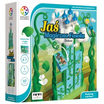 SMART GAMES GRA LOGICZNA JAŚ I MAGICZNA FASOLA DELUXE 970171 IUVI GAMES
