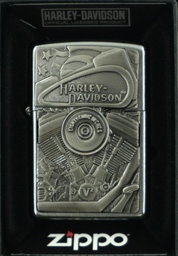 Zapalniczka ZIPPO HARLEY DAVIDSON MOTOR FLAG EMBLEM