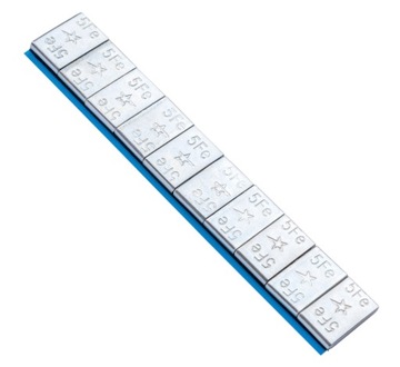 Клейкие грузики для колес 5 г. Полоски Edgy 480 Fivestars