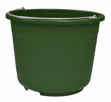 Wiadro z tworzywa 20 l, oliwkowe, Kerbl