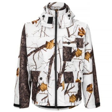 Охотничий комплект камуфляж снег - софтшелл M