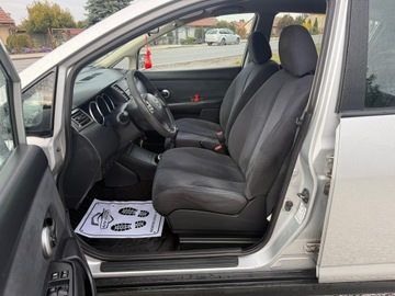 Nissan Tiida Hatchback 1.6 i 110KM 2009 NISSAN TIILDA zarejestrowany, stan dobry klima, zdjęcie 9