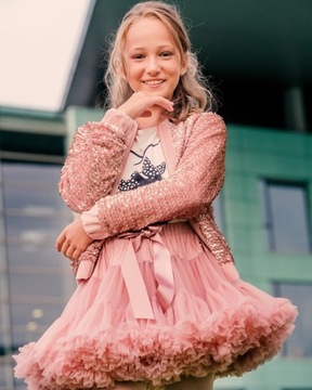 Лавашка юбка с порошкой розовой 4-6 лет