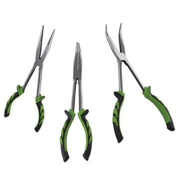 Pliers Long Set 3 PCS Прямоглый 45 '90'