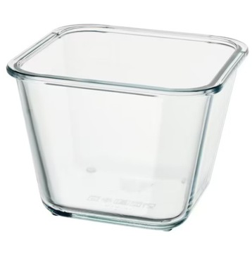 IKEA 365 POJEMNIK na żywność kwadrat szkło 1,2l