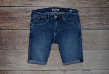 TOMMY HILFIGER RONNIE SHORT ORYGINALNE SPODENKI JEANS PREMIUM NOWE 32