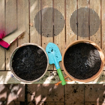 СЕТКА НА ДОНЕ ГОРШКА БОНСАЙ, ДЫШАЩАЯ