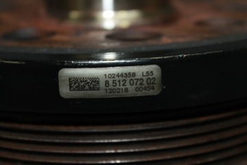 BMW F20 F30 F32 F36 F10 F25 2.0D N47 KOLO ŘEMENICE TLUMIČ VIBRACÍ - 8512072