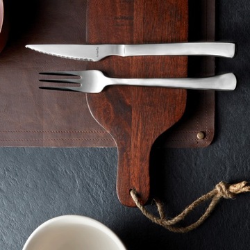 AMEFA 24 СТОЛОВЫЕ НОЖИ, ВИЛКИ, ГРИЛЬ, СТЕЙК, ЧУЛЕТЕРО, ПИЦЦА СВИНЫЕ ЧОПЫ