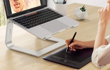 РЕГУЛИРУЕМАЯ ПОДСТАВКА OMOTON ДЛЯ НОУТБУКА ПРОЧНАЯ РУЧКА ПРОЧНАЯ ПОДСТАВКА 10–16 ДЮЙМОВ