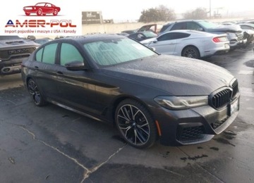 BMW Seria 5 G30-G31 2021 BMW Seria 5 2021r., 540I, od ubezpieczalni 3.0 Benzyna 335KM