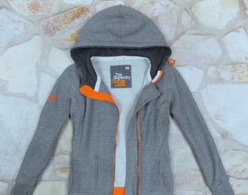 Superdry Orange label Bawełniana Bluza Rozpinana S