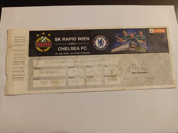 RAPID WIEDEŃ - CHELSEA LONDYN 16-07-2016