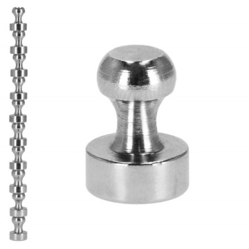 СИЛЬНЫЕ НЕОДИМОВЫЕ МАГНИТЫ ДЛЯ ХОЛОДИЛЬНИКА PIN STRONG MAGNET 12мм 20шт.