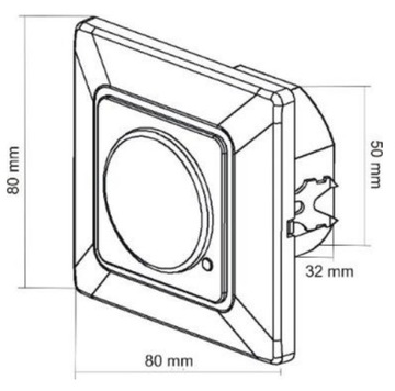 СВЧ-ДАТЧИК ДВИЖЕНИЯ ДЛЯ СВЕТОДИОДНОГО КОРОБКА СКРЫТОГО МОНТАЖА