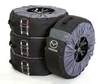 POKROWCE NA KOŁA OPONY MAZDA ZESTAW 4 SZT.