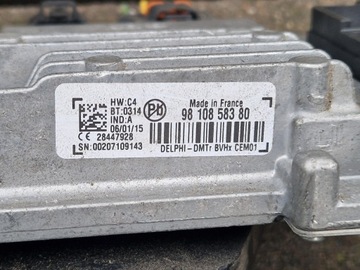 308 T9 MODUL START STOP SKŘÍŇKA ŘÍZENÍ 9810858380 967787168001