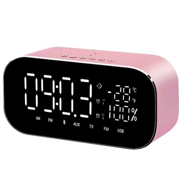 RADIOBUDZIK LED GŁOŚNIK BLUETOOTH AKAI ABTS-S2GD