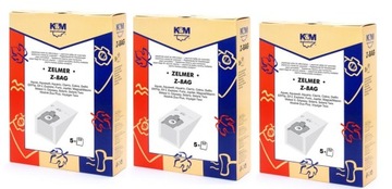 15X WORKI ZBAG ZELMER ELF2 METEOR2 JUPITER ODYSSEY