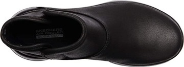 BUTY Botki Skechers czarne żniwy skóra r. 42,5